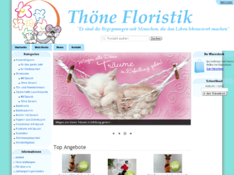 floristik-thoene.de website preview