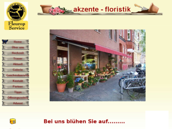 akzente-floristik.de website preview