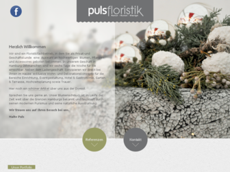 puls-floristik.de website preview