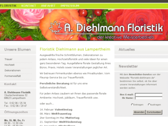 floristik-diehlmann.de website preview