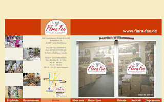 flora-fee.de website preview