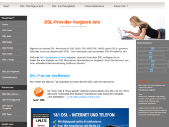dsl-provider-vergleich.info website preview