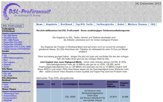 dsl-proficonsult.de website preview