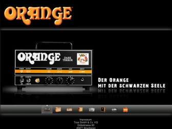 orange-amps.de website preview