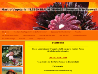 lebensbaum-orange.de website preview