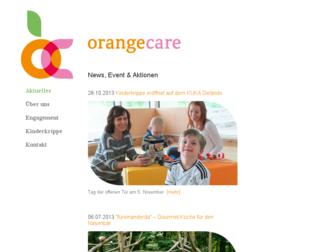 orange-care.org website preview