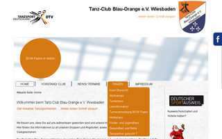 blau-orange.de website preview
