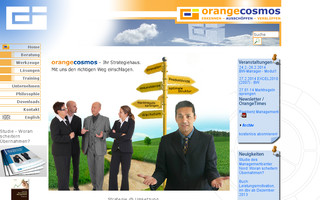 orange-cosmos.com website preview