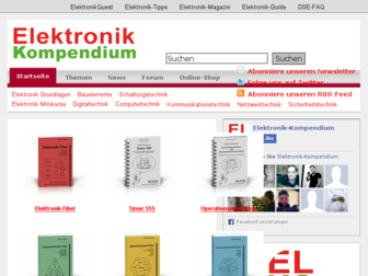 elektronik-kompendium.de website preview
