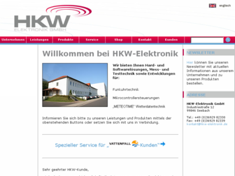 hkw-elektronik.de website preview