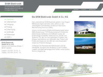 ekm-elektronik.de website preview