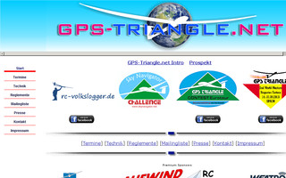 gps-triangle.net website preview