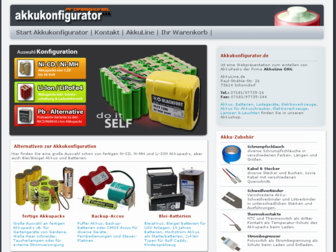 akkukonfigurator.de website preview