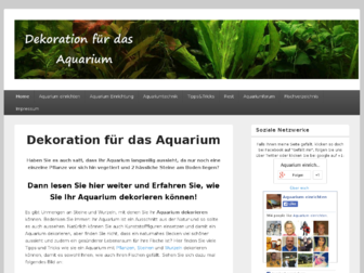 dekoration-aquarium.de website preview