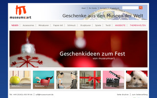 museumsart.de website preview