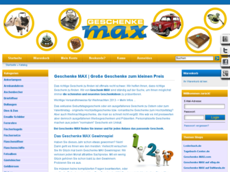 geschenke-max.de website preview