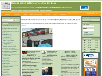 shop.ecke-batterien.de website preview