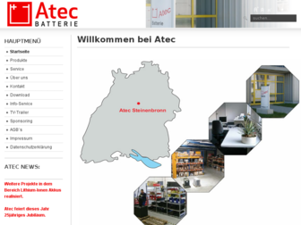 atec-batterien.de website preview