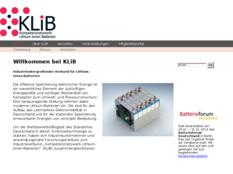 klib-org.de website preview
