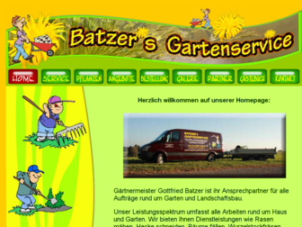 batzers-gartenservice.de website preview