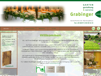 grabinger-gartenservice.de website preview