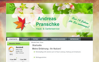 andreas-pranschke.de website preview