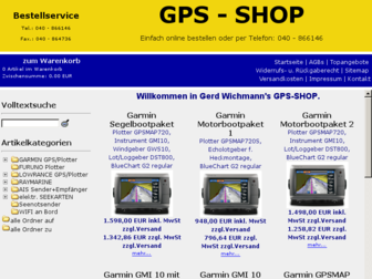 gps-shop.com website preview