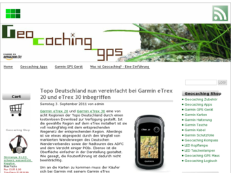 geocaching-gps.de website preview