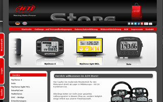 aim-store.de website preview