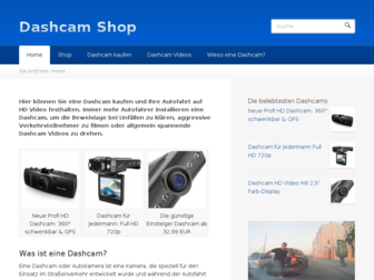 dashcam-shop.de website preview