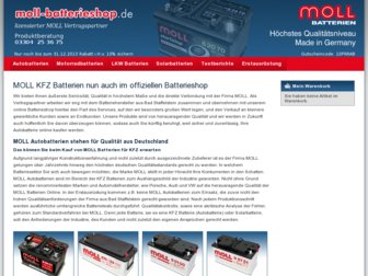 moll-batterieshop.de website preview