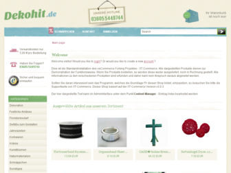dekohit.de website preview