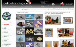 deko-shopping.de website preview