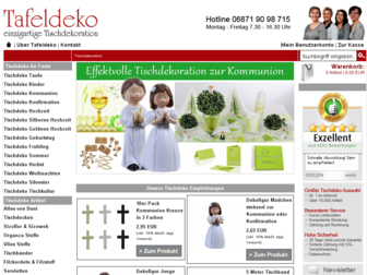 tafeldeko.de website preview