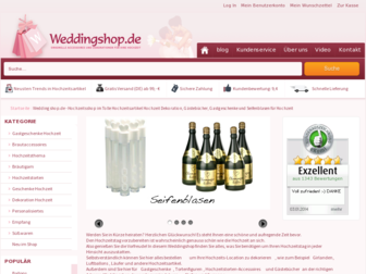 weddingshop.de website preview