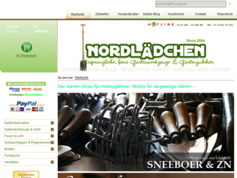nordlaedchen.de website preview