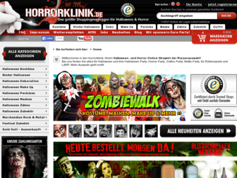 horrorklinik.de website preview