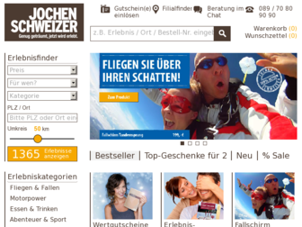 jochen-schweizer.de website preview