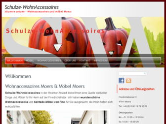 schulze-wohnaccessoires.de website preview