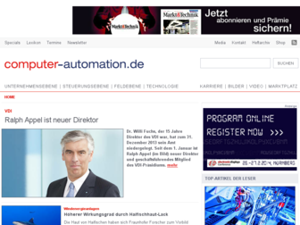 computer-automation.de website preview