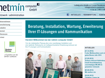 netmin-computer.de website preview