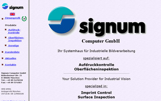 signum-vision.de website preview
