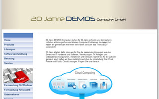 demoscomputer.de website preview