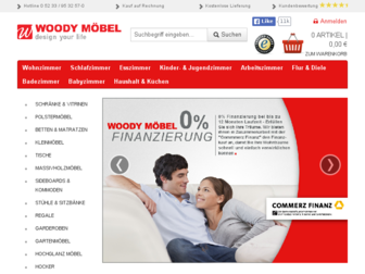 woody-moebel.de website preview