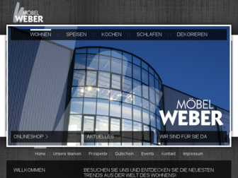 webermoebel.de website preview
