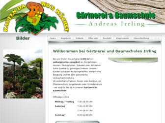 baumschule-irrling.de website preview