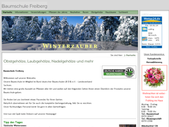 baumschule-freiberg.de website preview