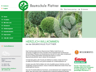 baumschule-plattner.de website preview