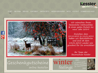 baumschule-kessler.de website preview