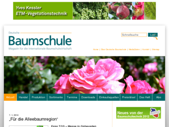 deutschebaumschule.de website preview